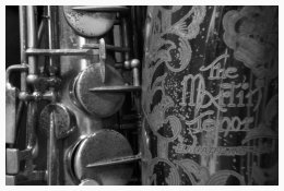 Saxophone closeup
